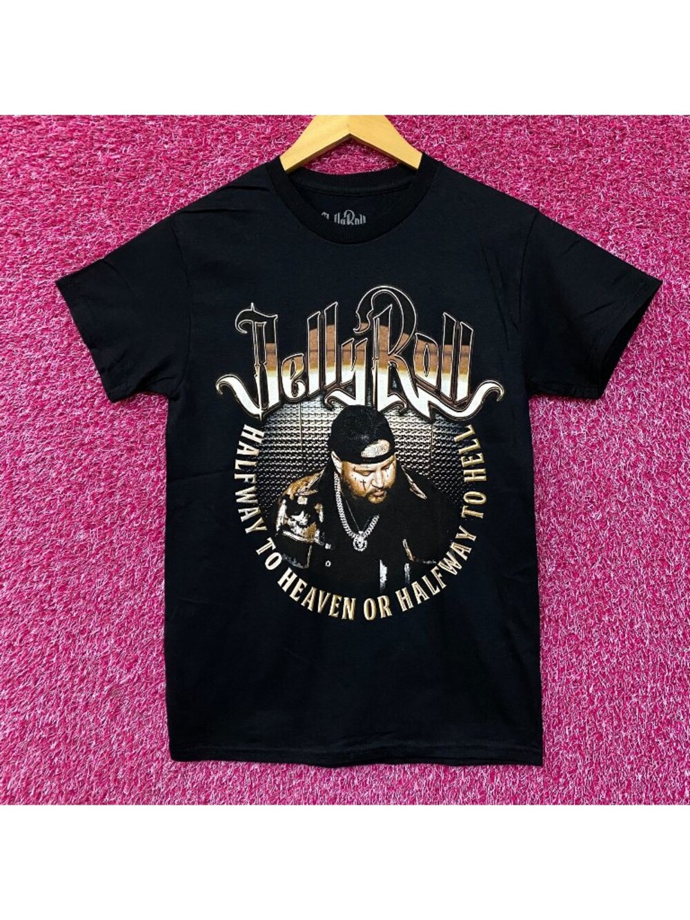 Jelly Roll Halfway To Hell Whitsitt Chapel Album T-Shirt Small